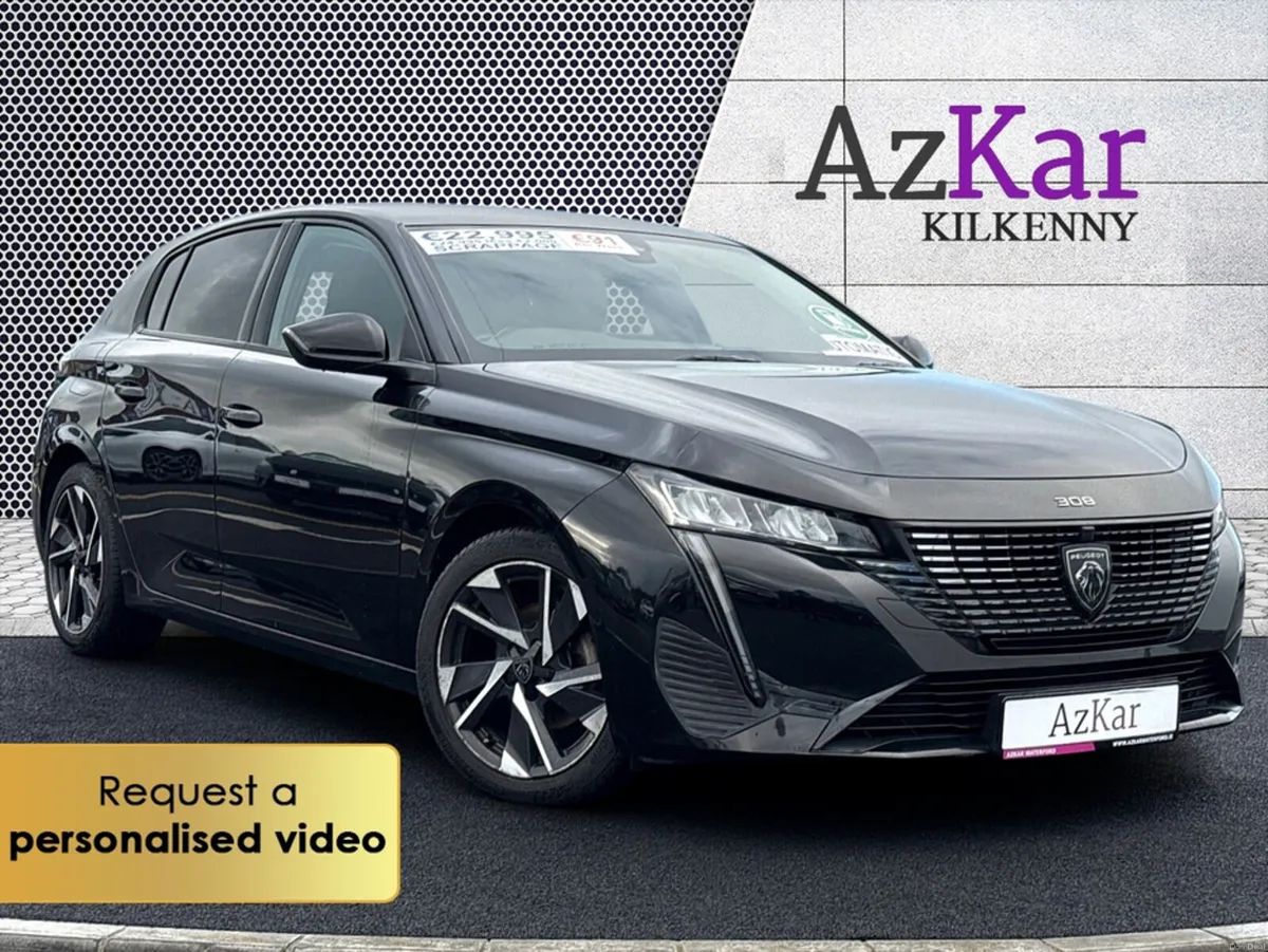 Peugeot 308 2022 ALLURE 1.2 AUTOMATIC 131BHP €98 P - Image 1