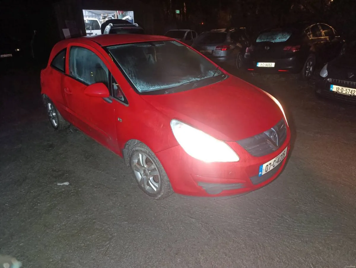 Opel corsa 1.2 with nct no tax - Image 1