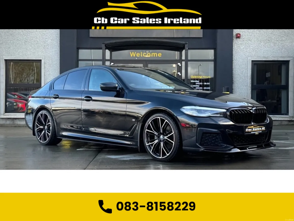 BMW 5-Series 2.0 520d MHT M Sport Saloon 4dr Diese - Image 1