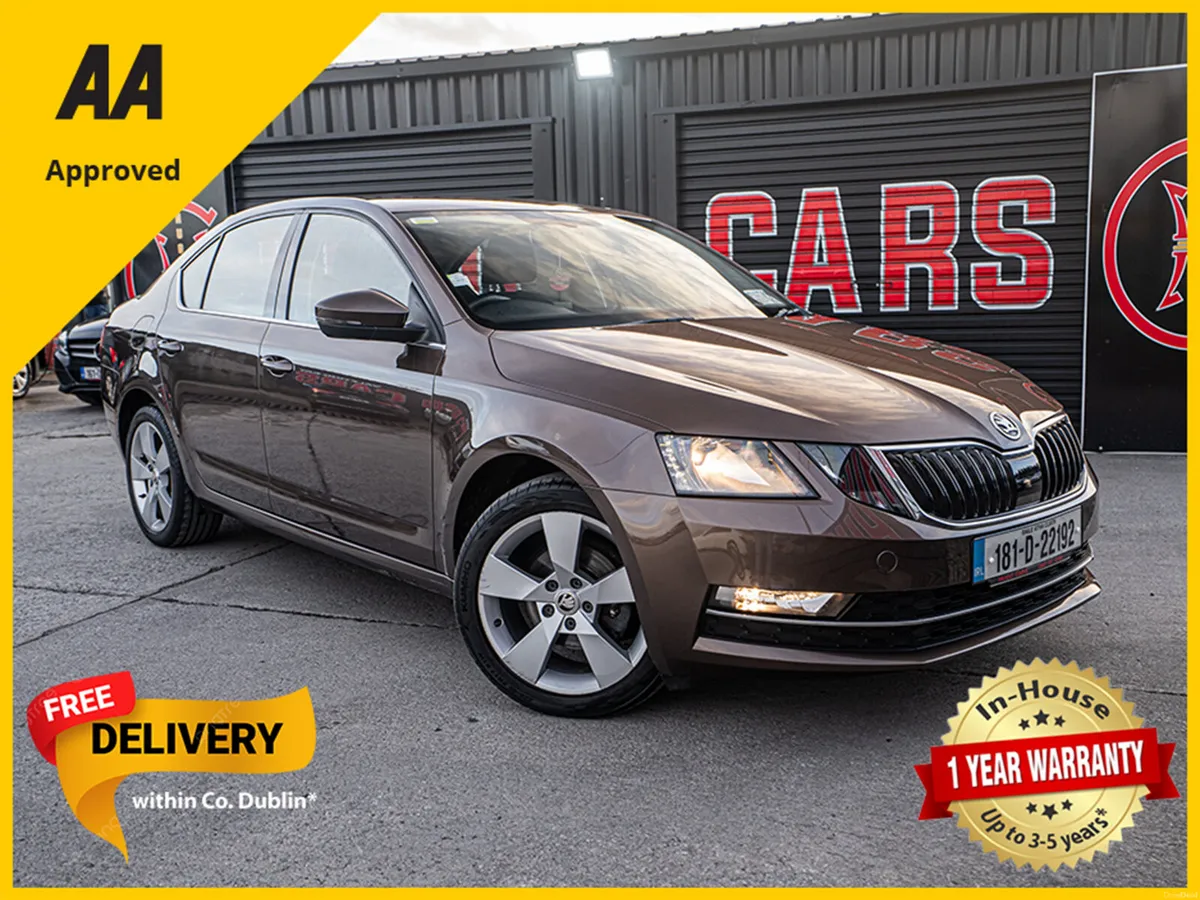 2018 Octavia 1.6tdi Automatic/New NCT/1yr warranty - Image 1