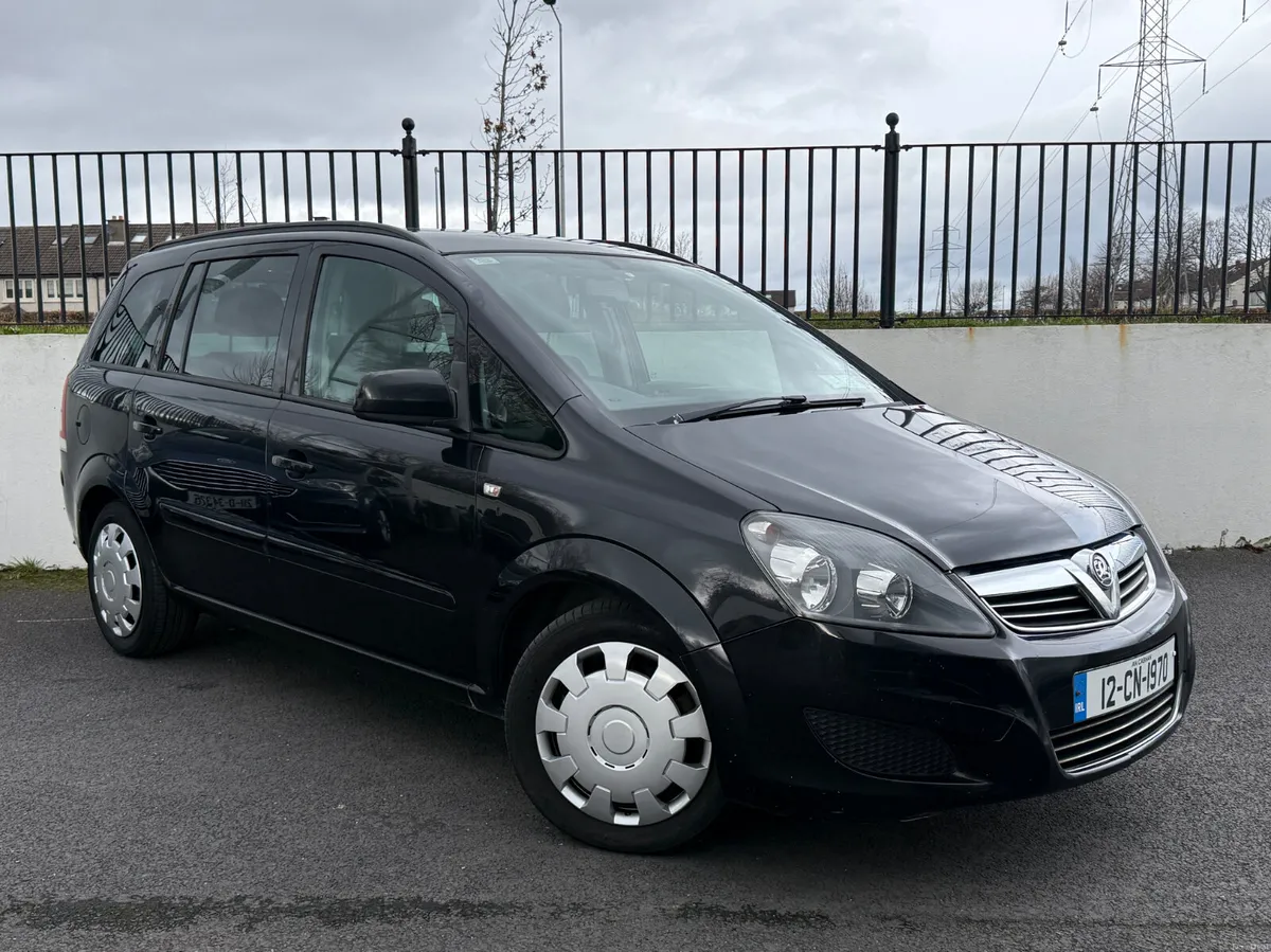 Vauxhall Zafira 1.7 DIESEL 7 SEATER 2012 - Image 1