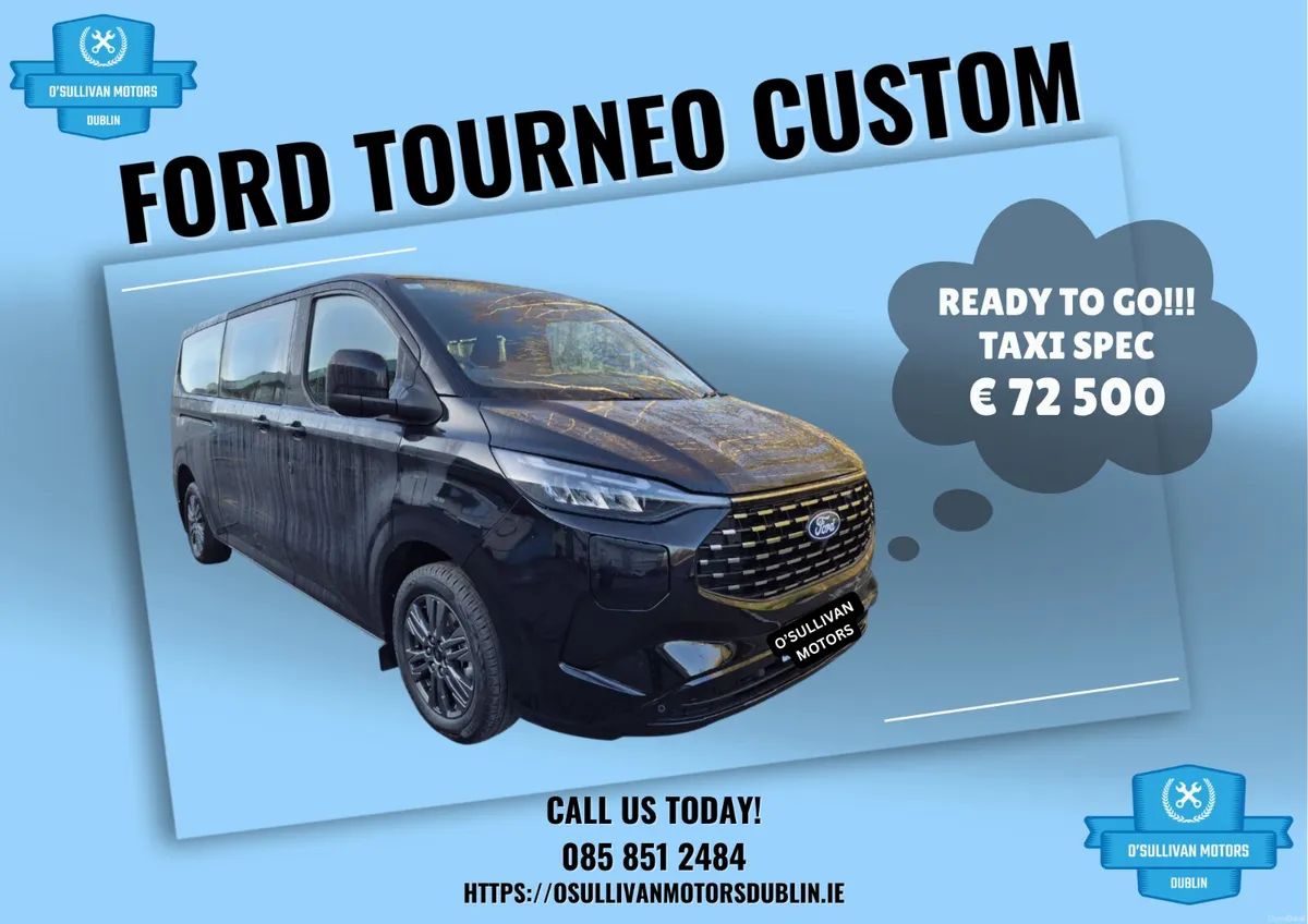 FORD TOURNEO CUSTOM / 2026 /2.5 PLUG-IN HYBRID/WAV - Image 1