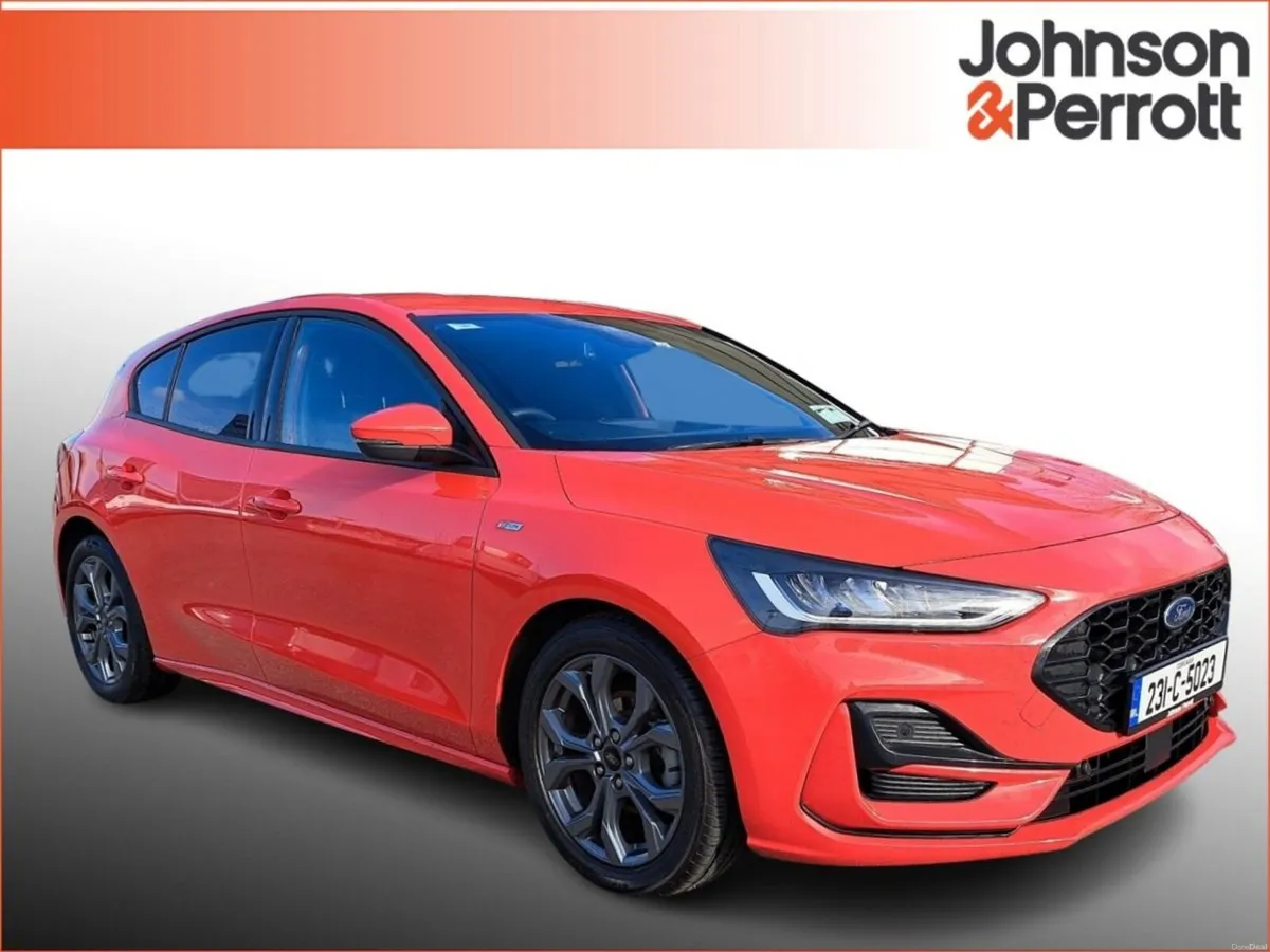 Ford Focus 1.0l Petrol | Sporty Red | ONLY €91 PER - Image 1