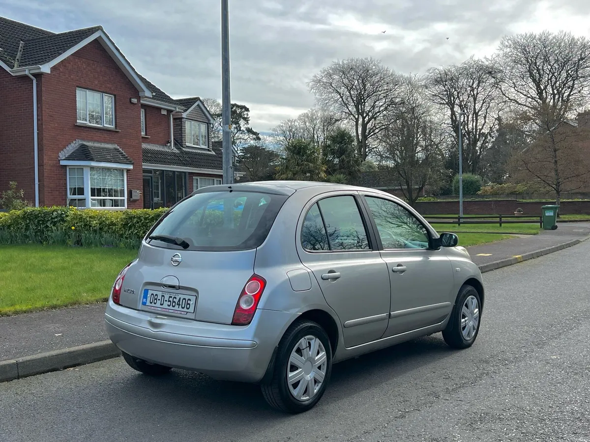 2008 Nissan Micra 1.1 Petrol New NCT 11/26 and TAX - Image 2
