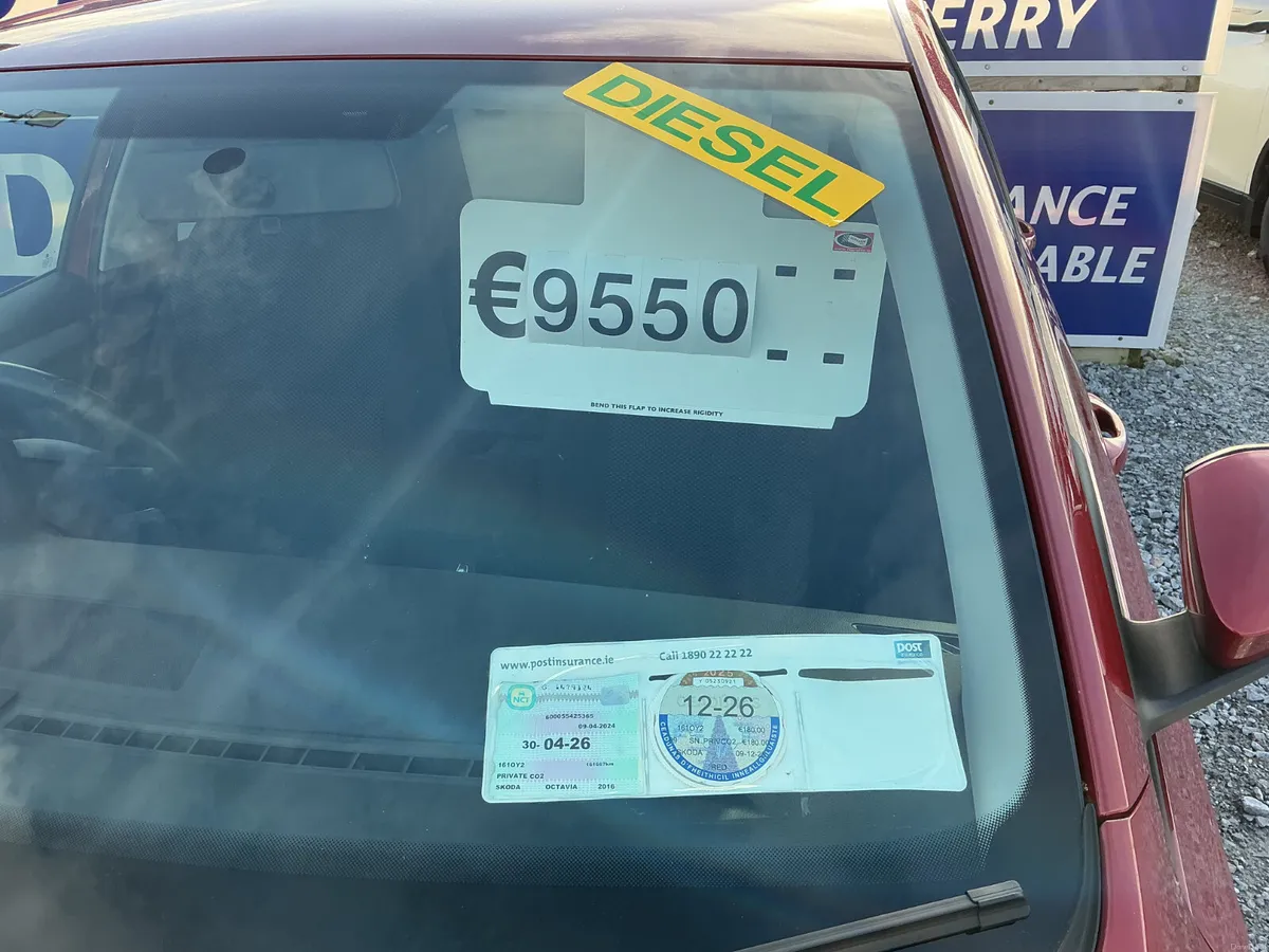 2016 SKODA OCTAVIA 1.6 TDI NEW NCT 4/27 SPOTLESS - Image 4