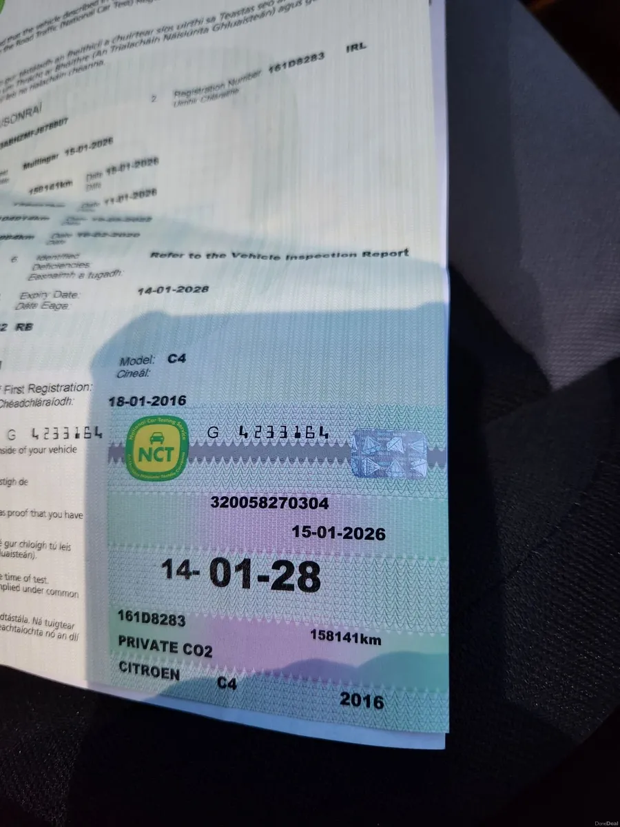 161 Citroen Grand Picasso NEW NCT 01/28 - Image 2