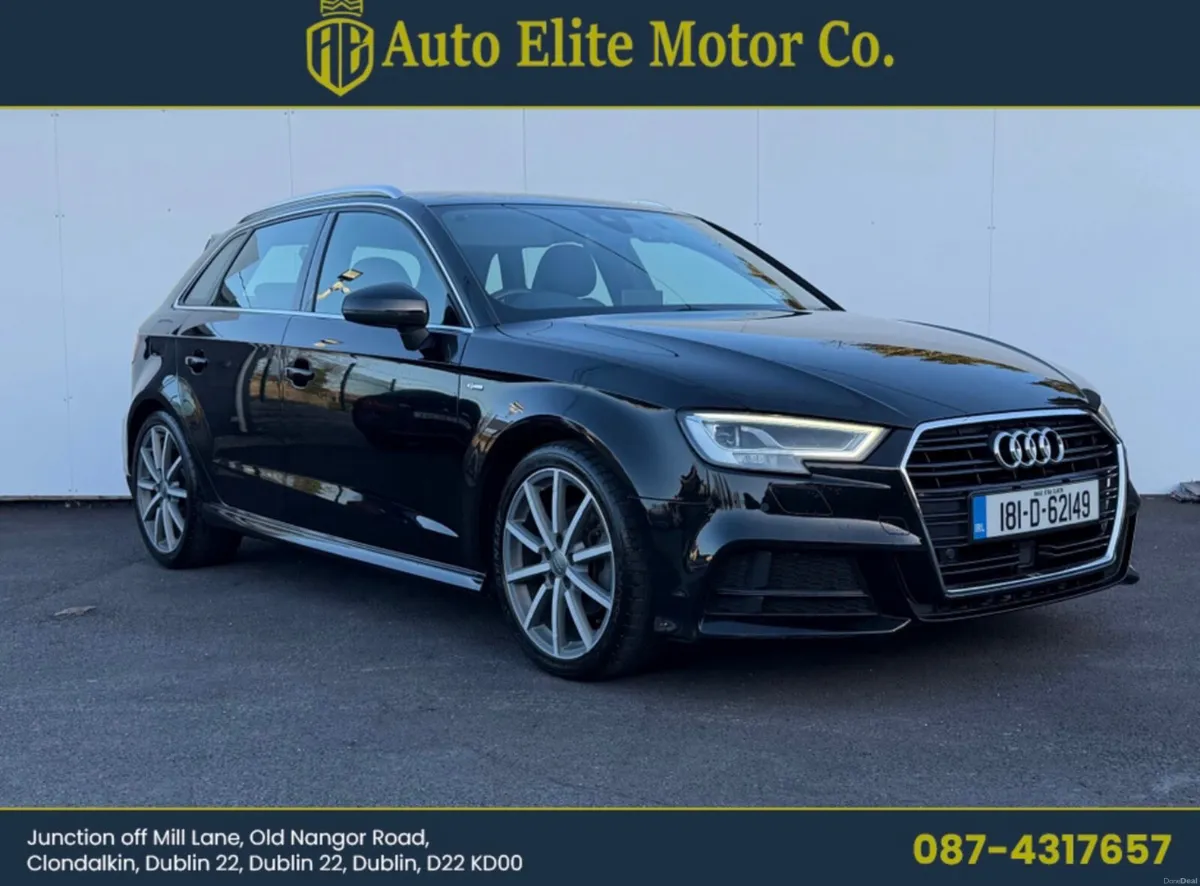 AUDI A3 S LINE//FINANCE AVAILABLE//WARRANTY - Image 2