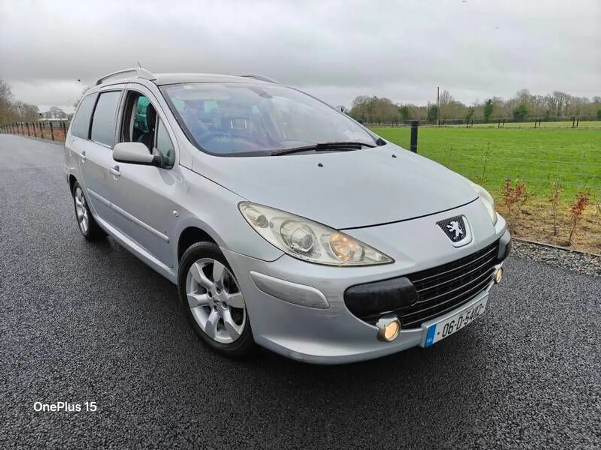 2006 Peugeot 307 Estate AUTO 7 seats (NCT 09/26) - Image 1