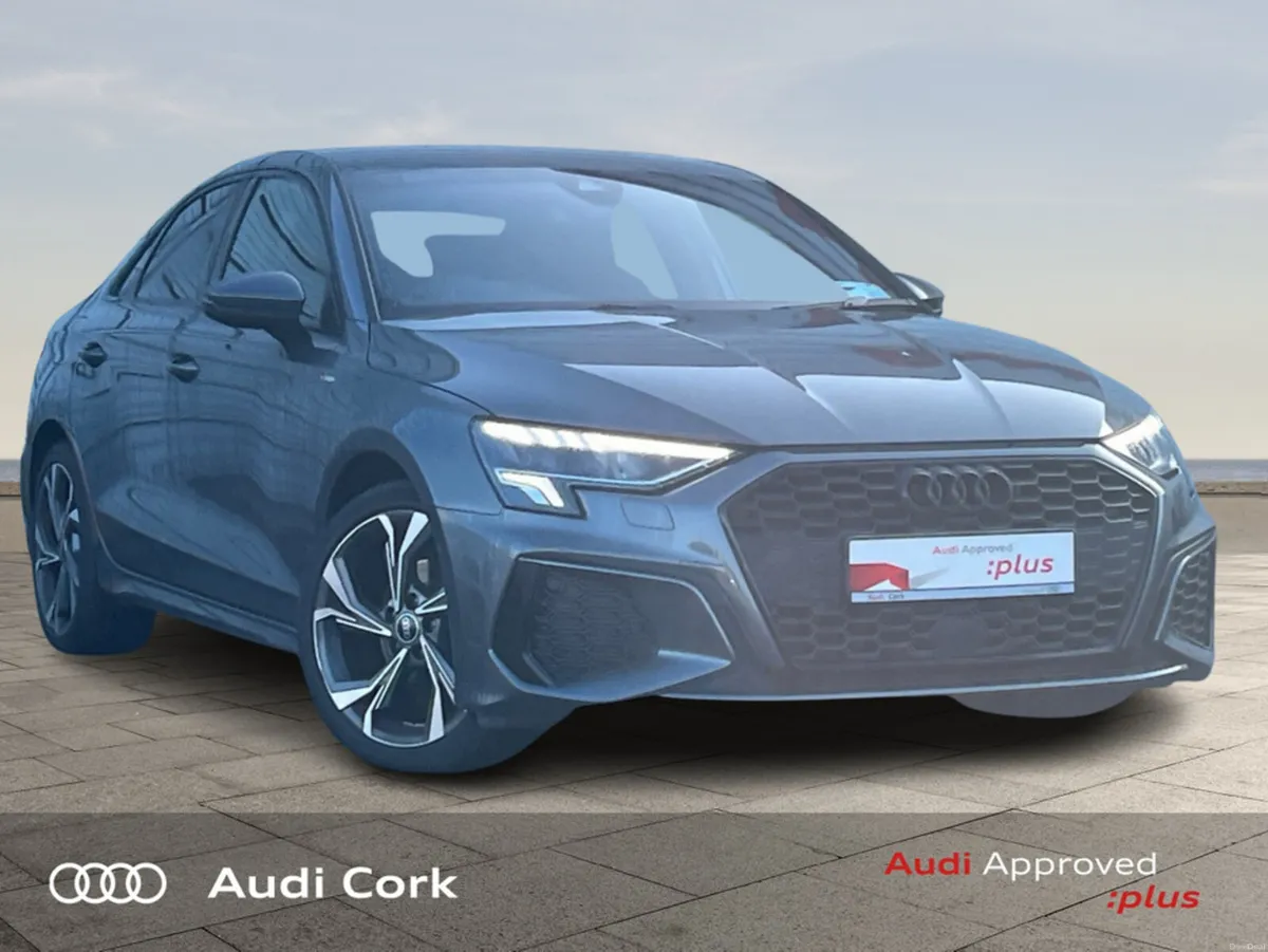 Audi A3 SALOON 30TFSI 110BHP S-LINE WITH COMFORT P - Image 1