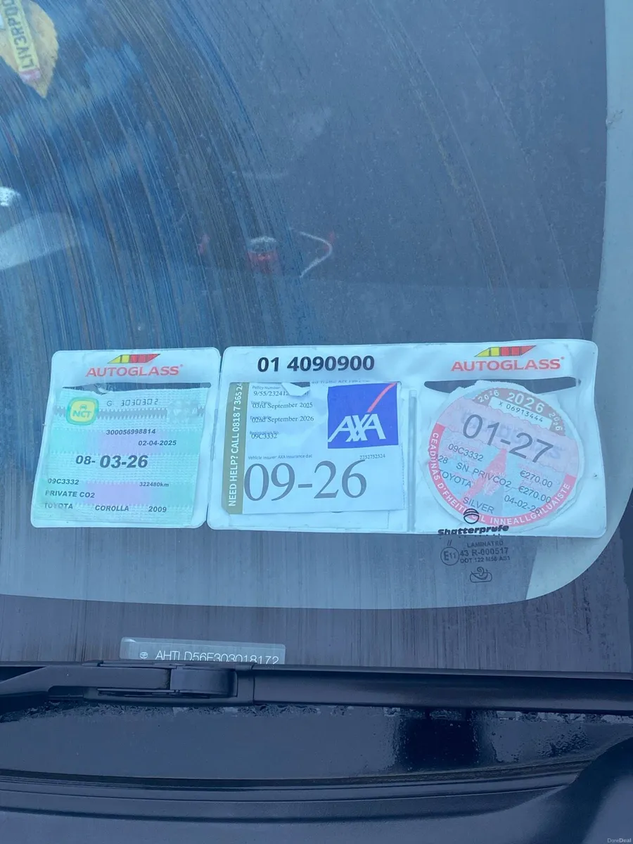 Toyota Corolla work needed - Image 2