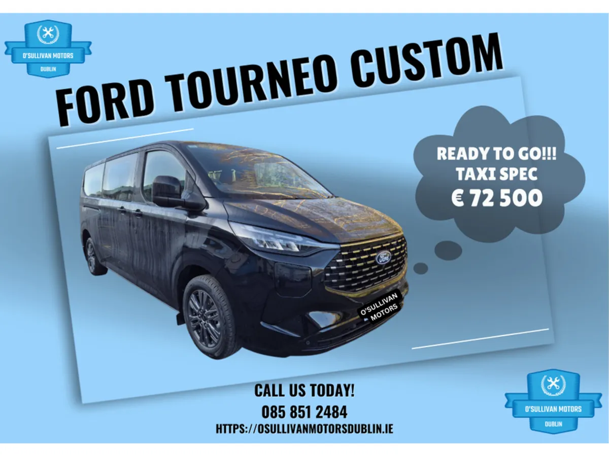 Ford Tourneo Custom / 2026 /2.5 PLUG-IN HYBRID / W - Image 1