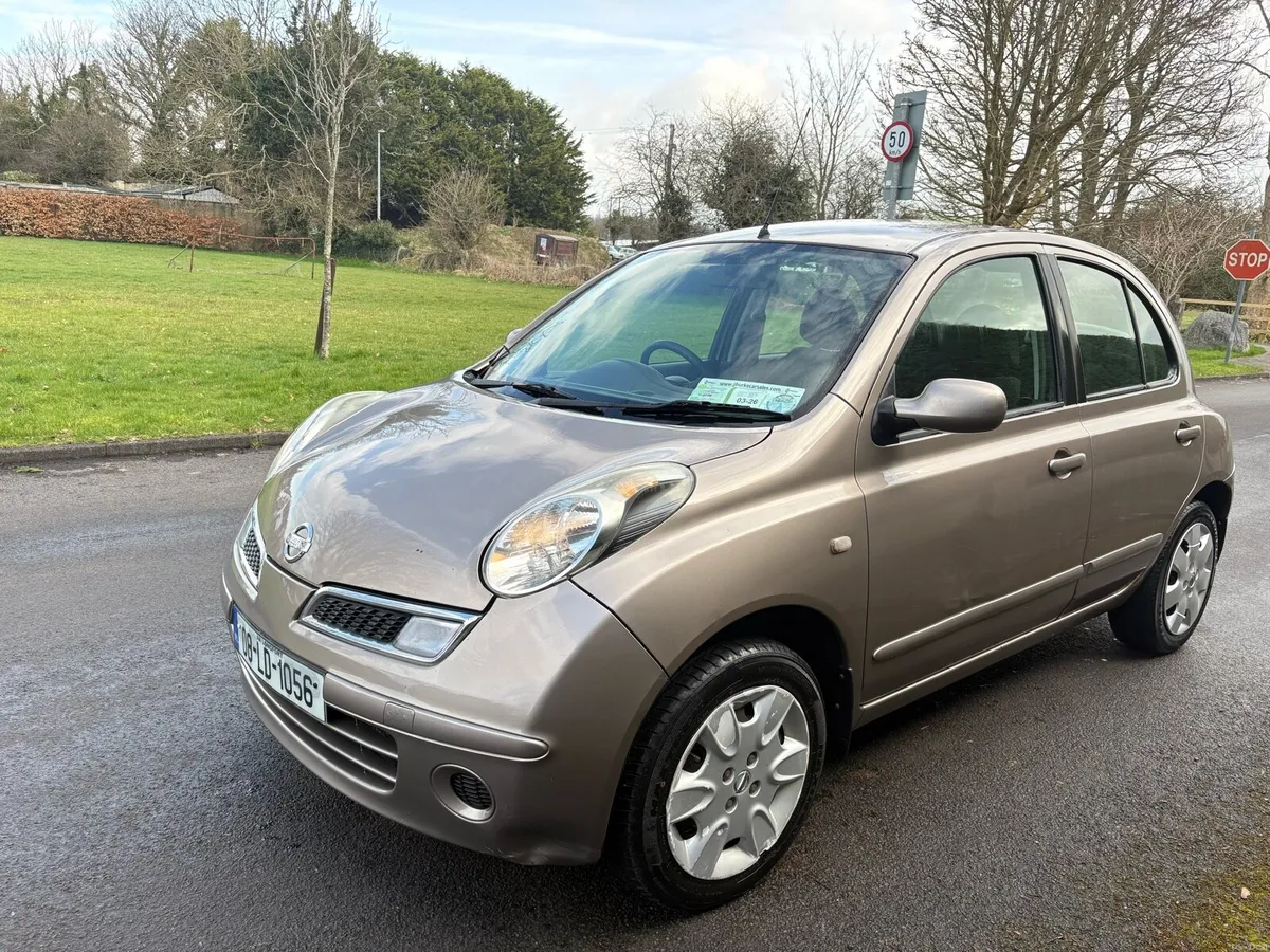 2008 Nissan Micra 1.2 Petrol NCT 07/26 TAX 05/26 - Image 1