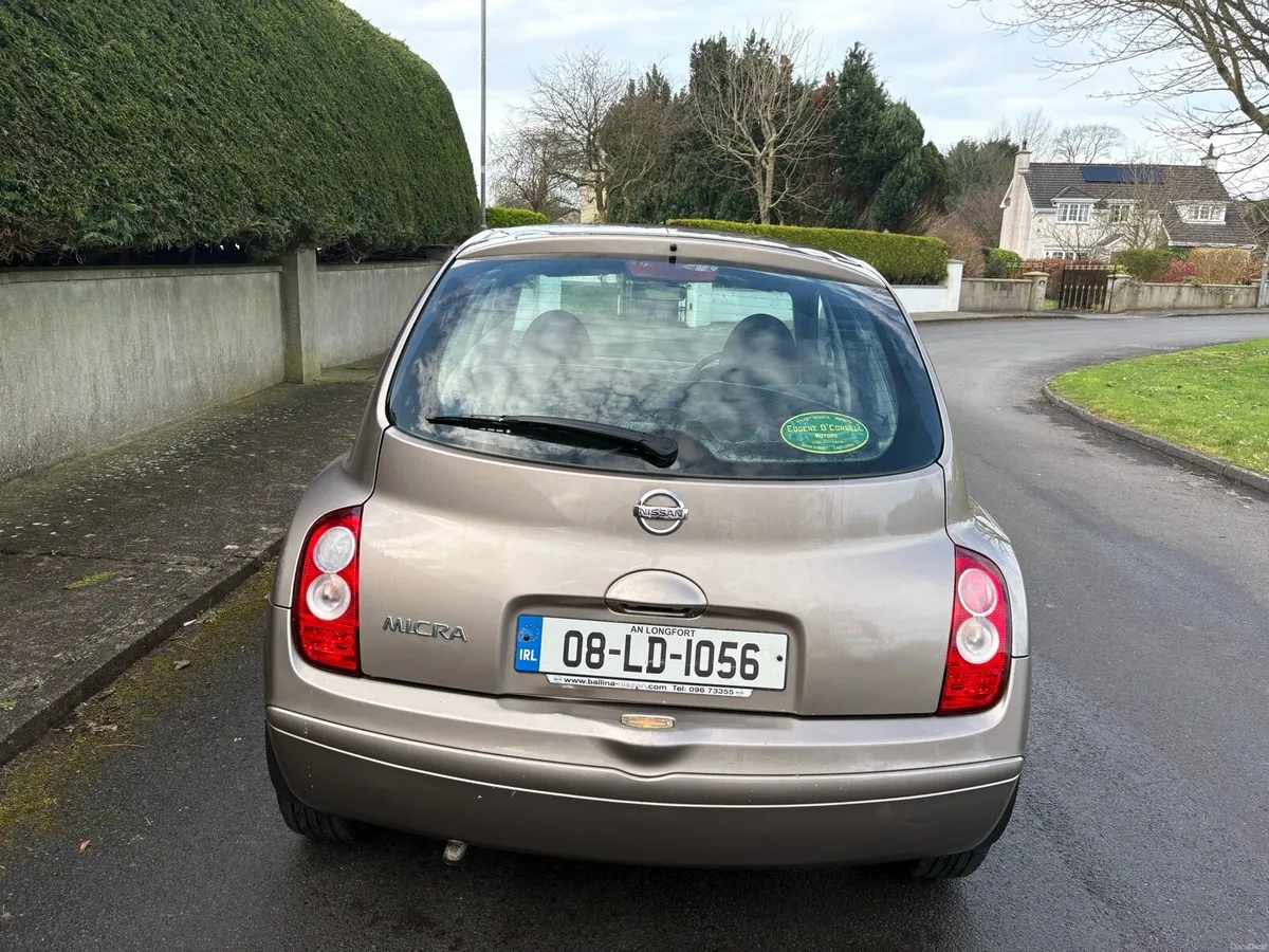 2008 Nissan Micra 1.2 Petrol NCT 07/26 TAX 05/26 - Image 3