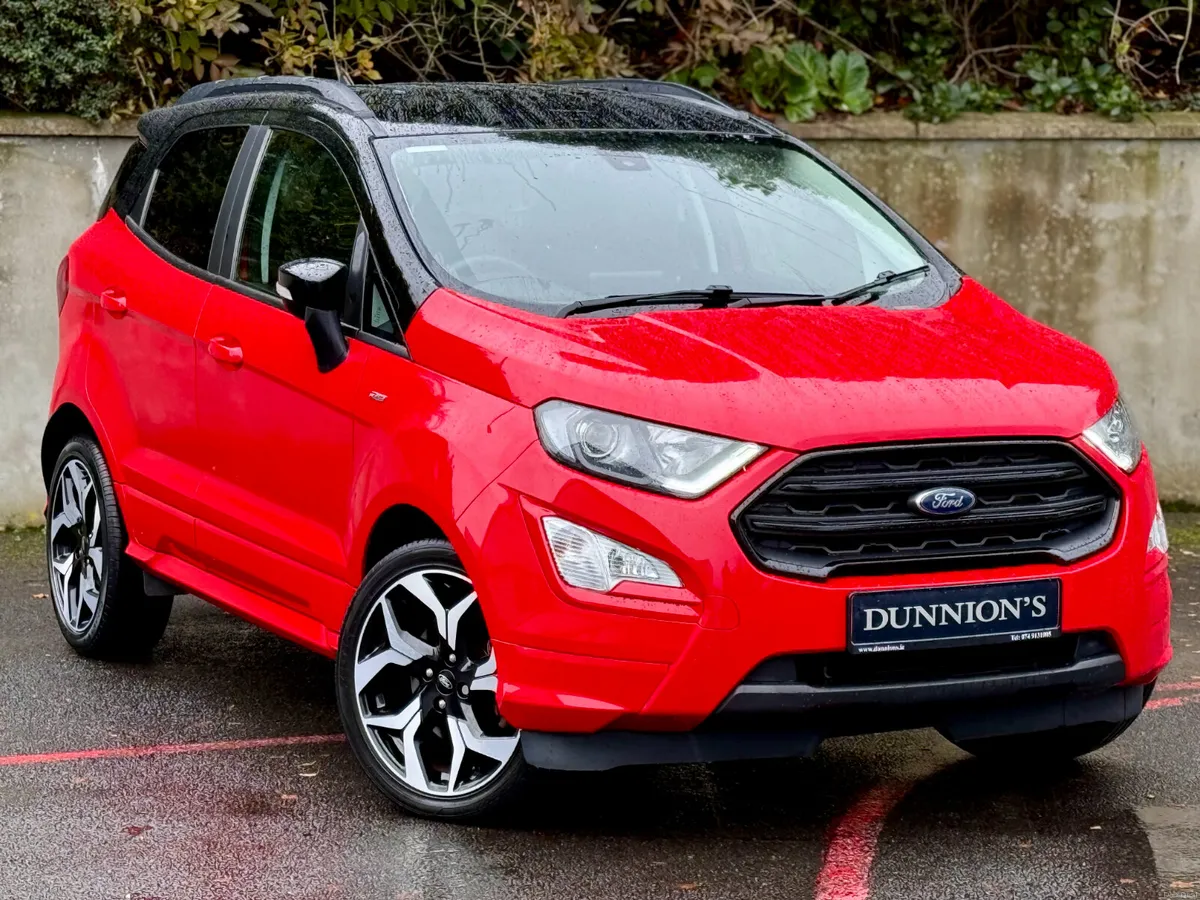 Ford EcoSport 2019 1.0T 125PS ST LINE LOW MILEAGE - Image 1