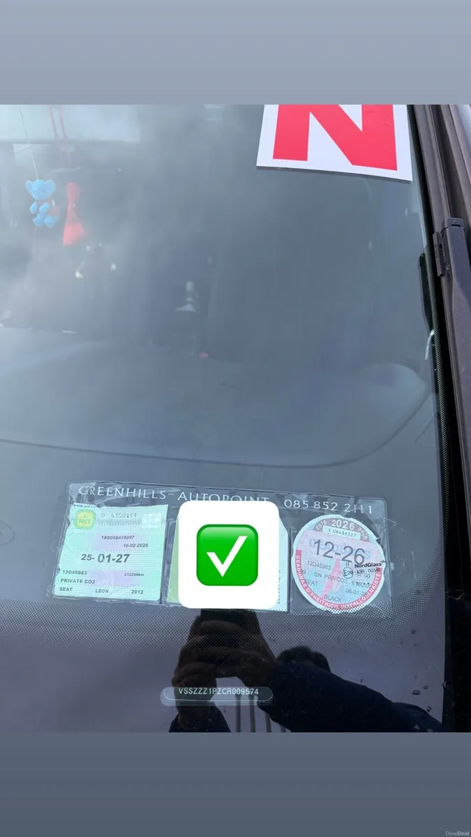 2012 Seat Leon 1.6TDI NCT, TAXED, FRESH SERVICE - Image 2