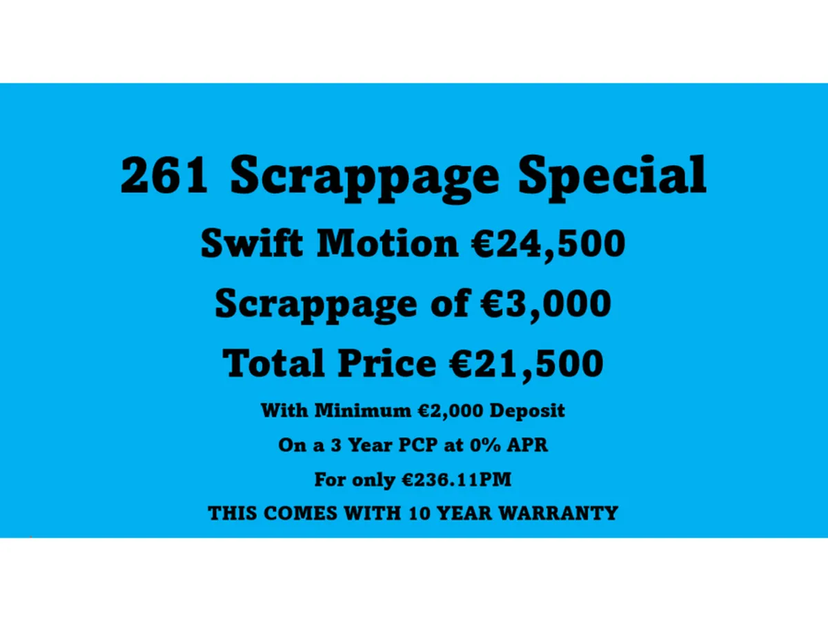 Suzuki Swift 1.2 Motion Petrol Hybrid with 261 SCR - Image 1