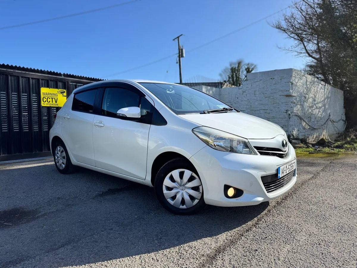 2014 TOYOTA VITZ. LOW MILEAGE AUTO 1.3L. NEW NCT - Image 1