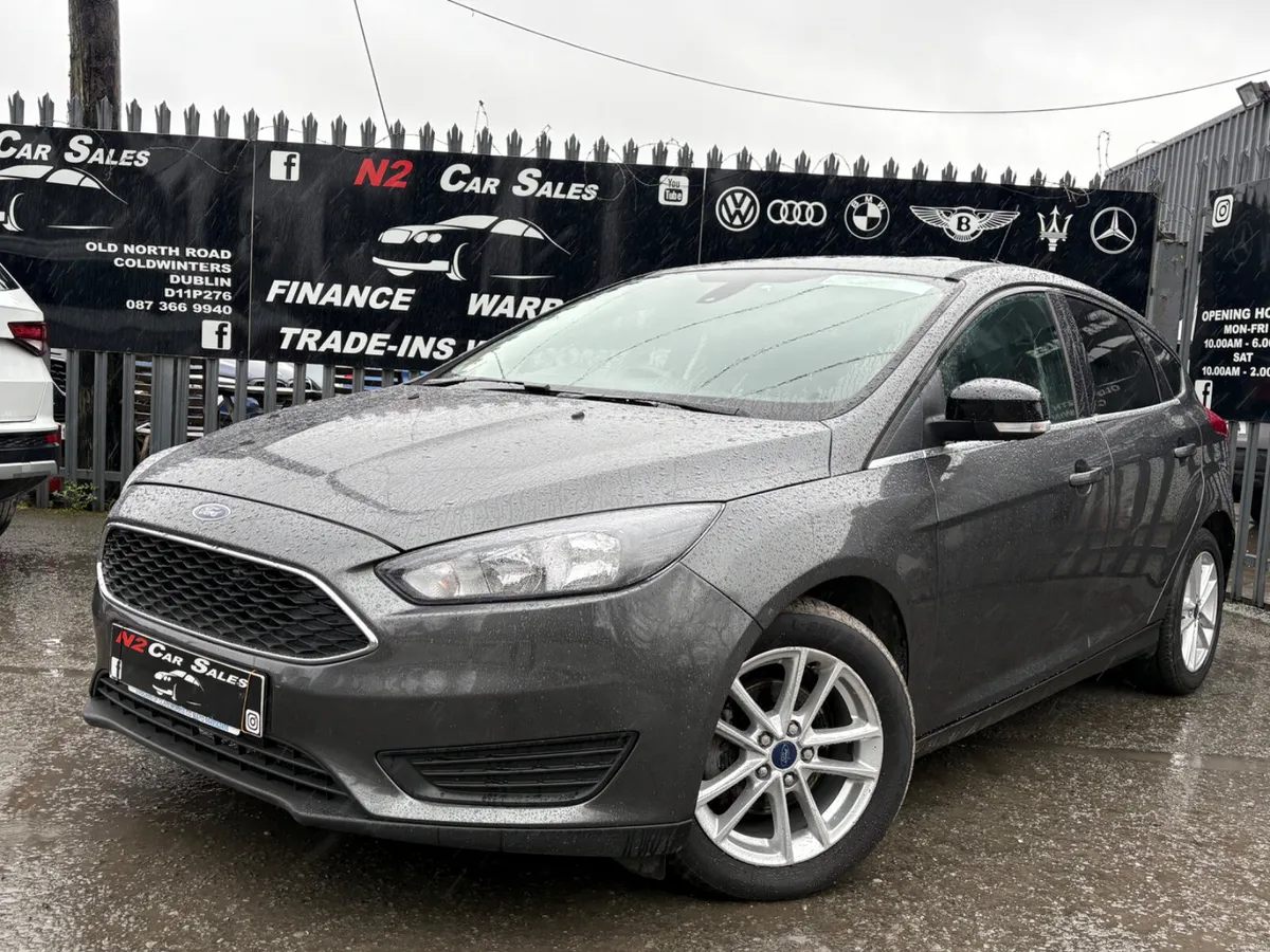 161 Ford Focus 1.6tdi, LOW MILES, NEW NCT - Image 1