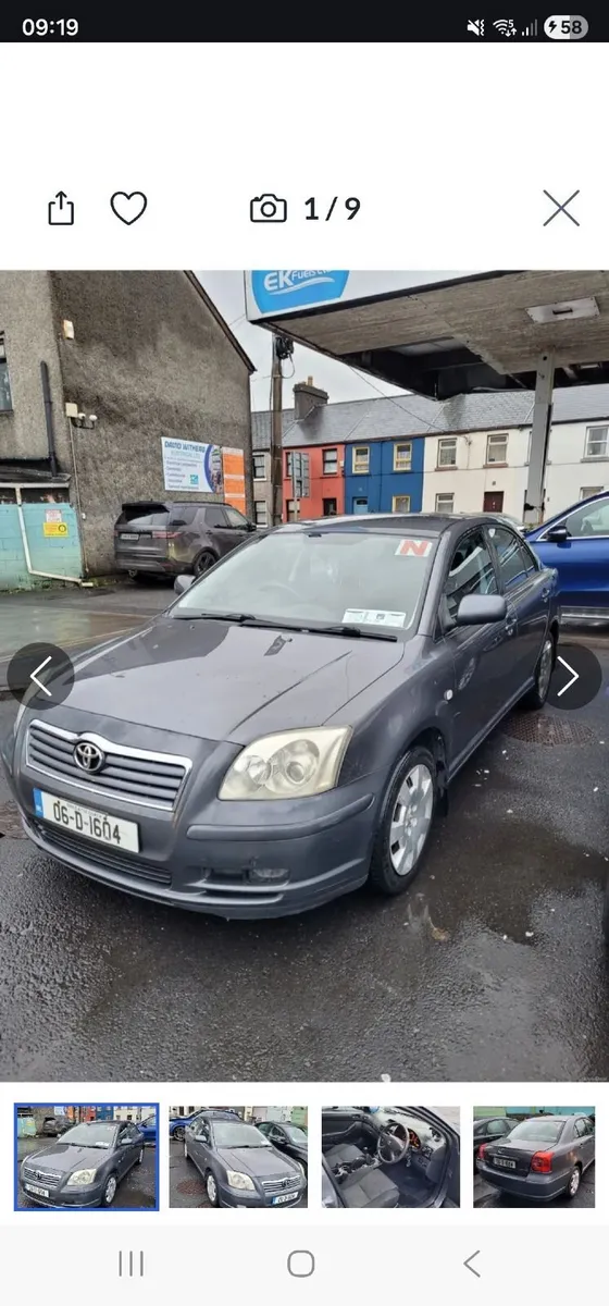 Toyota Avensis new NCT & long TAX - Image 1