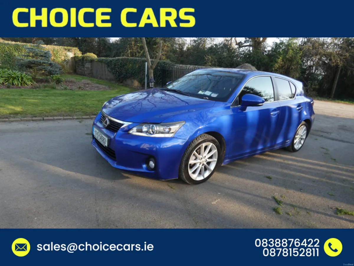 Lexus CT CT 200H AUTO 1.8 136BHP NCT 04/27 - Image 2