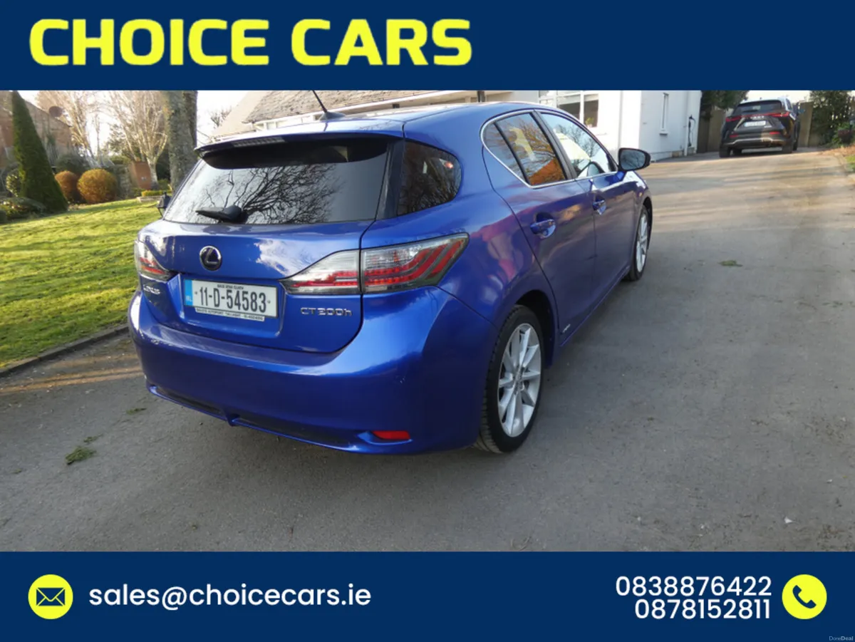 Lexus CT CT 200H AUTO 1.8 136BHP NCT 04/27 - Image 4