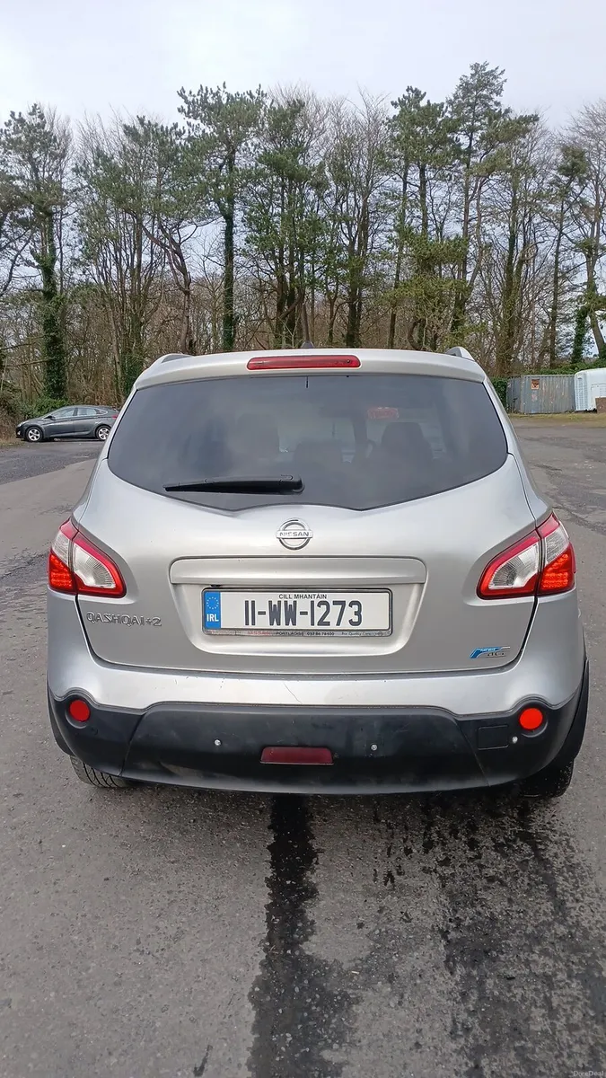 2011 nissan qashqai+2 1.5 dci manual   7 seats nct - Image 2
