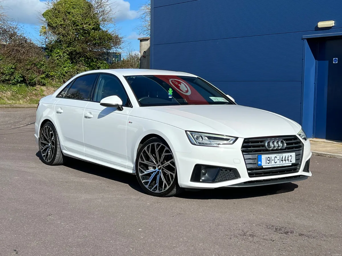 Audi A4 2019 S Line Automatic white 190 bhp - Image 3