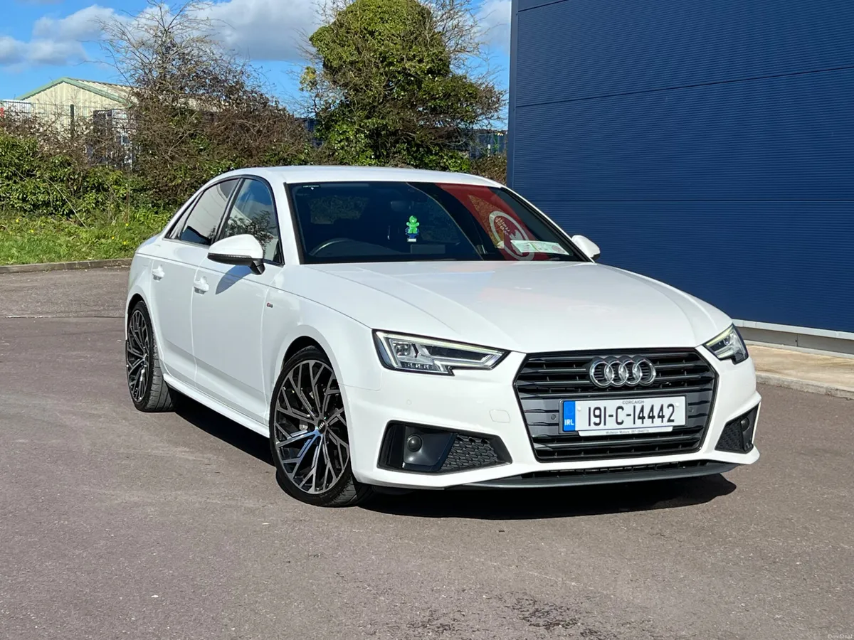 Audi A4 2019 S Line Automatic white 190 bhp - Image 2