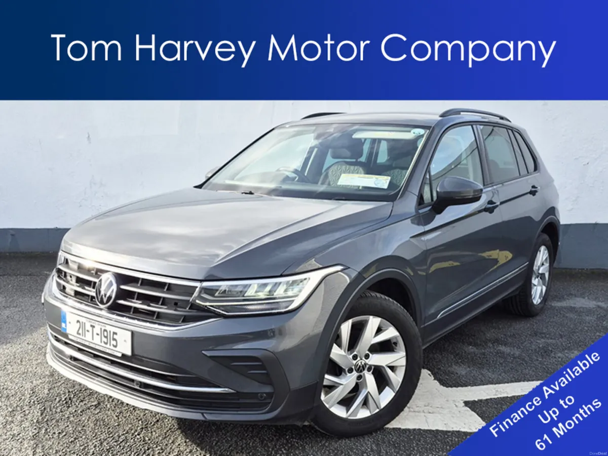 Volkswagen Tiguan LIFE 2.0 TDI 122BHP + RV Camera - Image 1