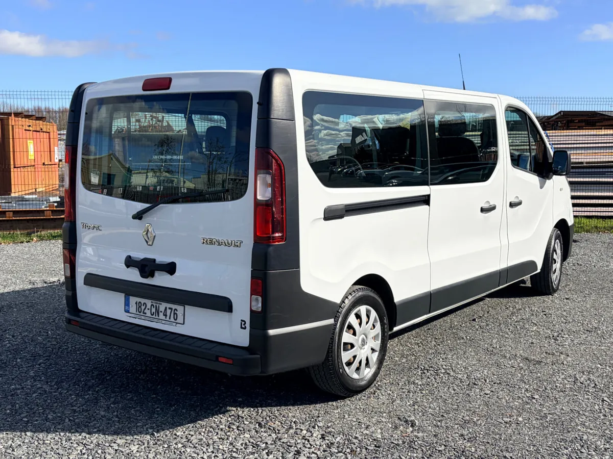 2018 RENAULT TRAFFIC 1.6CDI 9 SEATER MINIBUS - Image 4