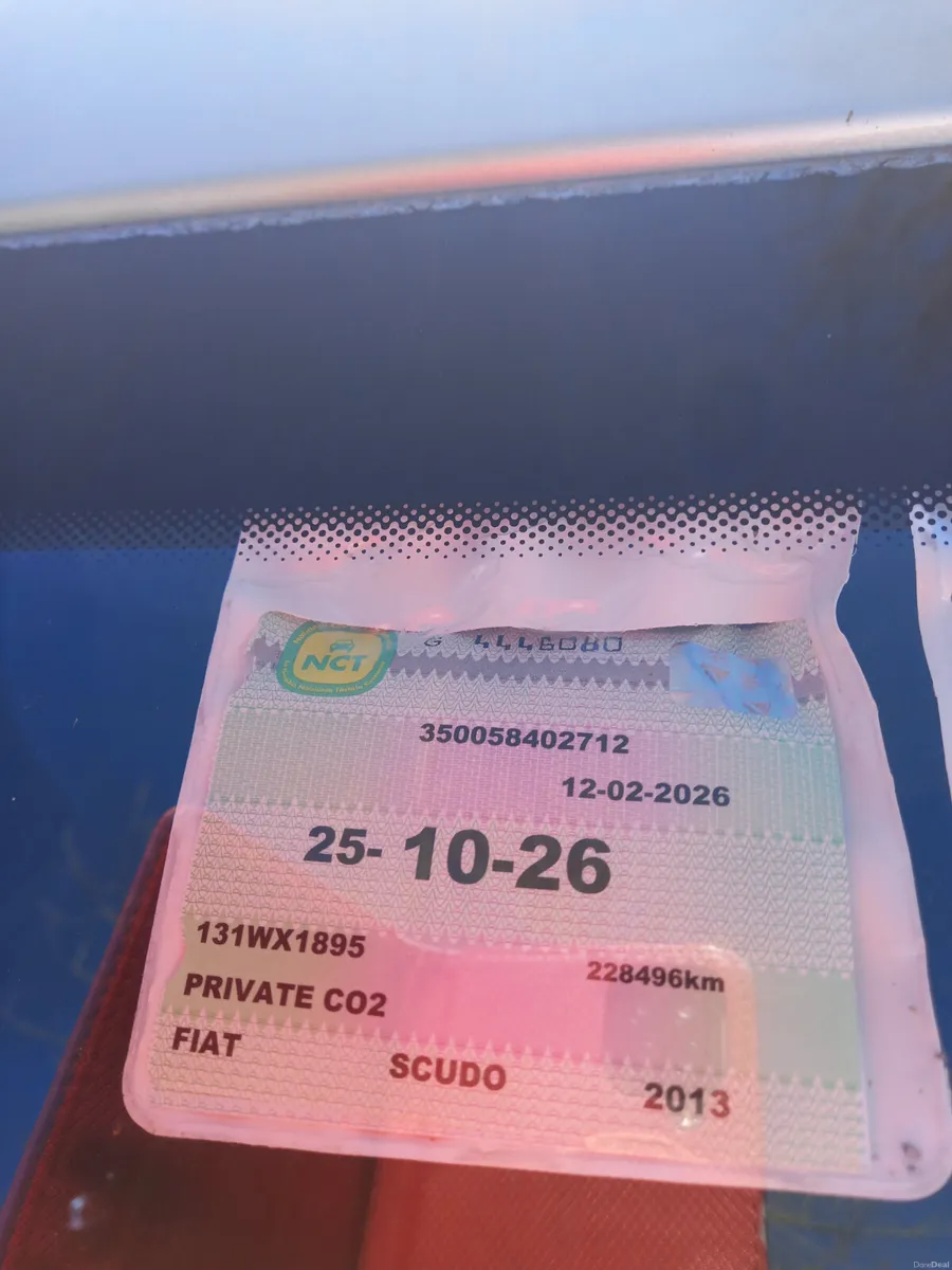 2013 Fiat Scudo 2L Diesel - Image 2