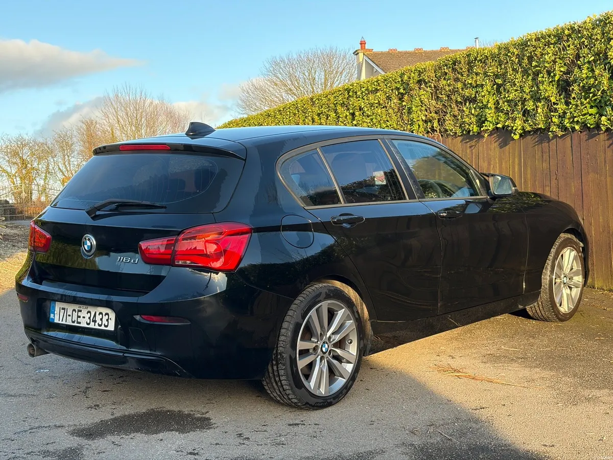 2017 BMW 116D 1 SERIES SPORT 109K NCT 07/27 & TAX - Image 4