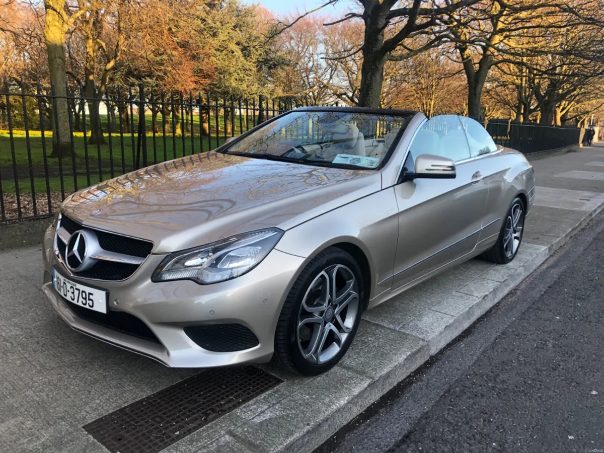 2016 MERCEDES E220 CONVERTIBLE only 75000kms - Image 3