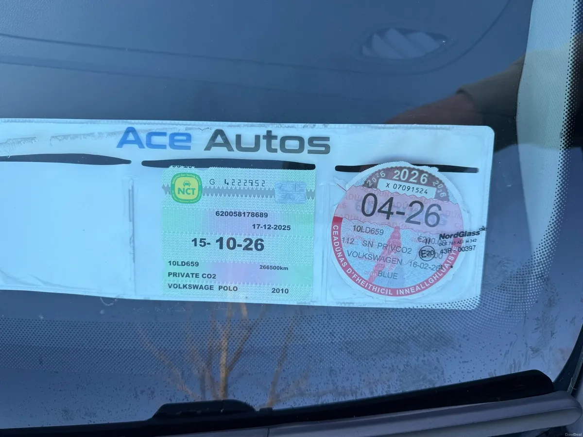 Volkswagen Polo 1.6TDI Nct & Taxed - Image 3