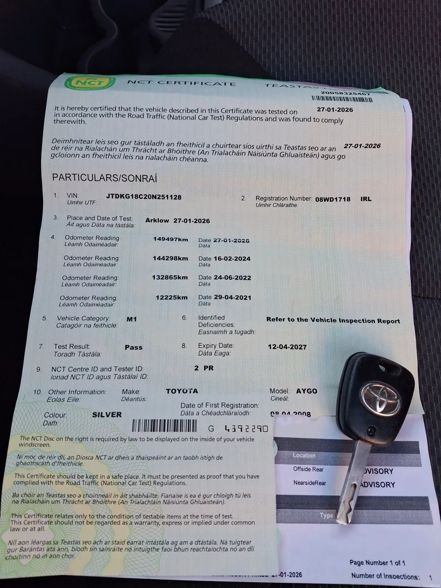 Toyota Aygo 2008 - Image 3