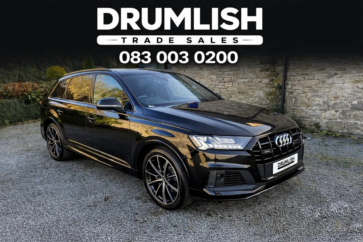 2021 Audi Q7 S LINE BLACK EDITION 55 E TFSI €47950 - Image 1