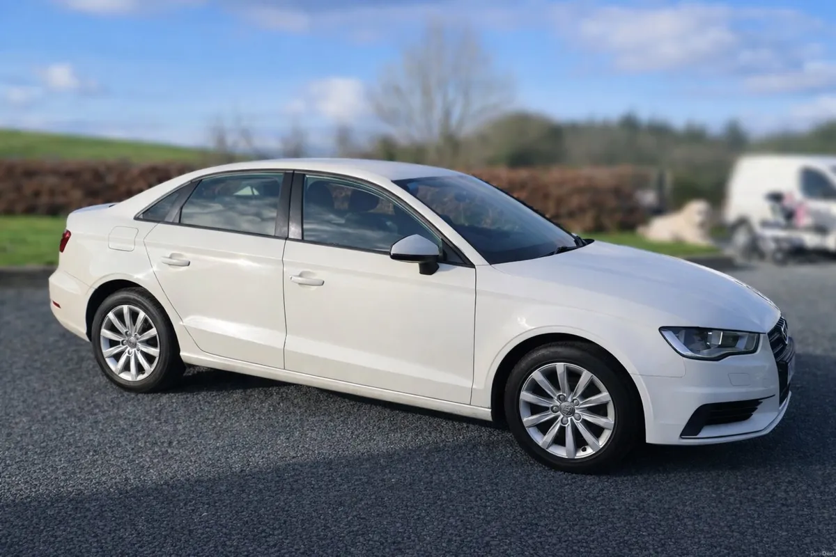 2014 Audi A3 Saloon 1.6 TDI – Amalfi White - Image 1