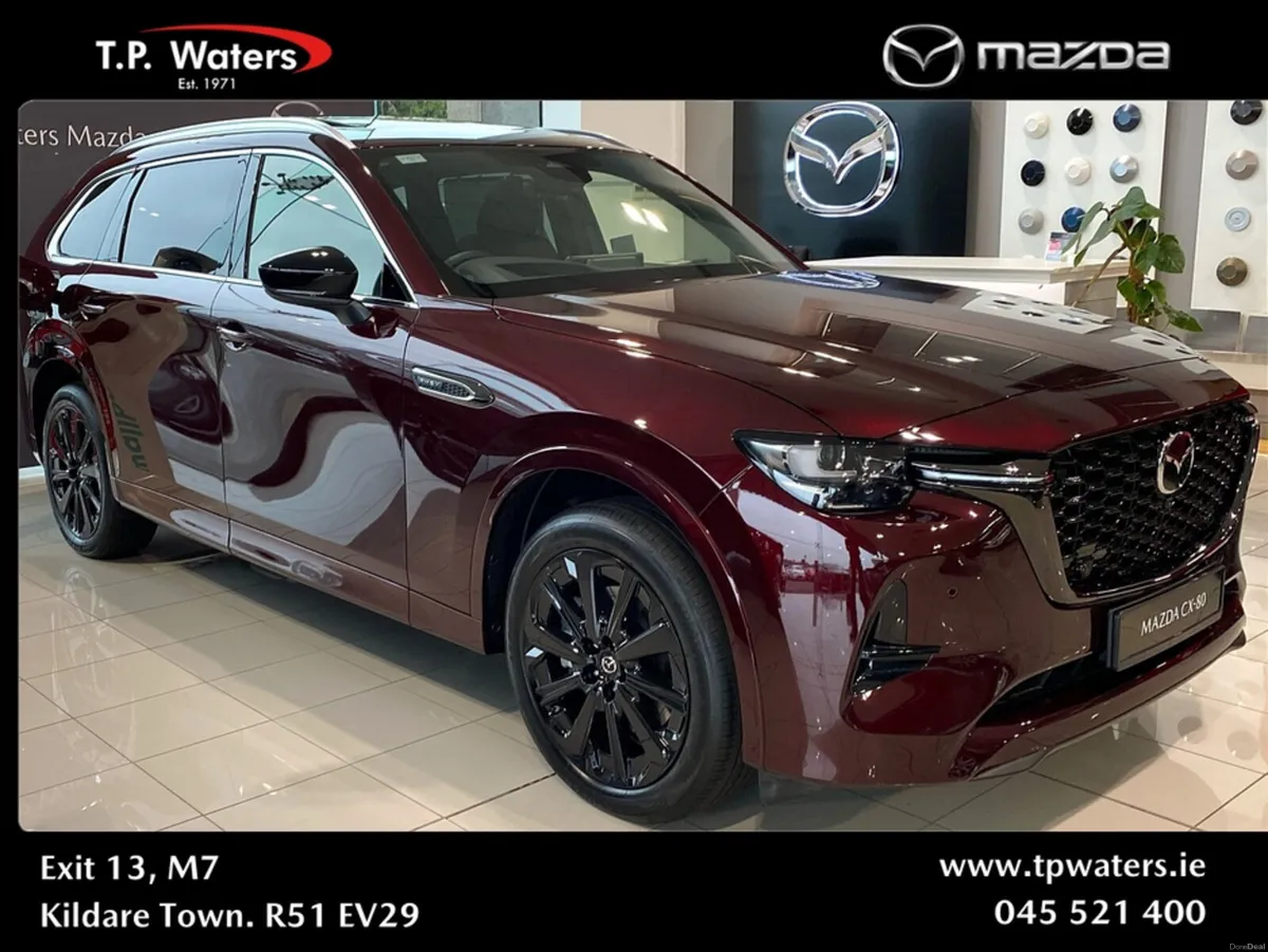 Mazda CX-80 2.5 PHEV - HOMURA PLUS - 6 YEAR MAZDA - Image 1