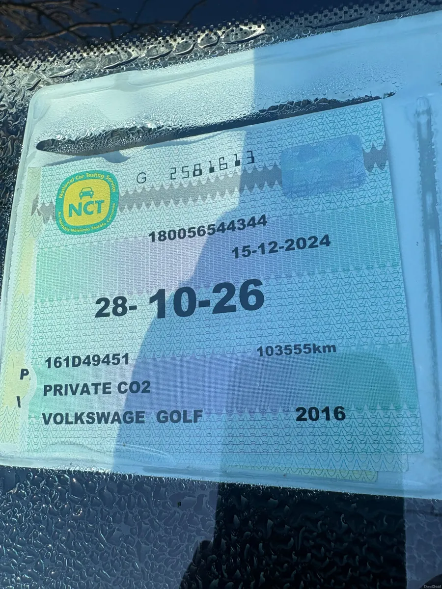 Volkswagen Golf 2016 , 1.6 diesel, 110bhp - Image 3