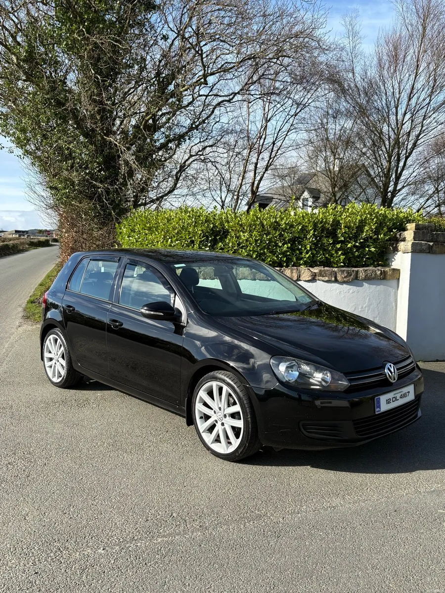 12 Volkswagen Golf 1.6 Tax & Nct - Image 1
