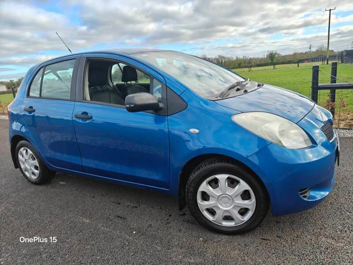 2007 Toyota Yaris 1.0 (New NCT 01/27) Low KMs - Image 2