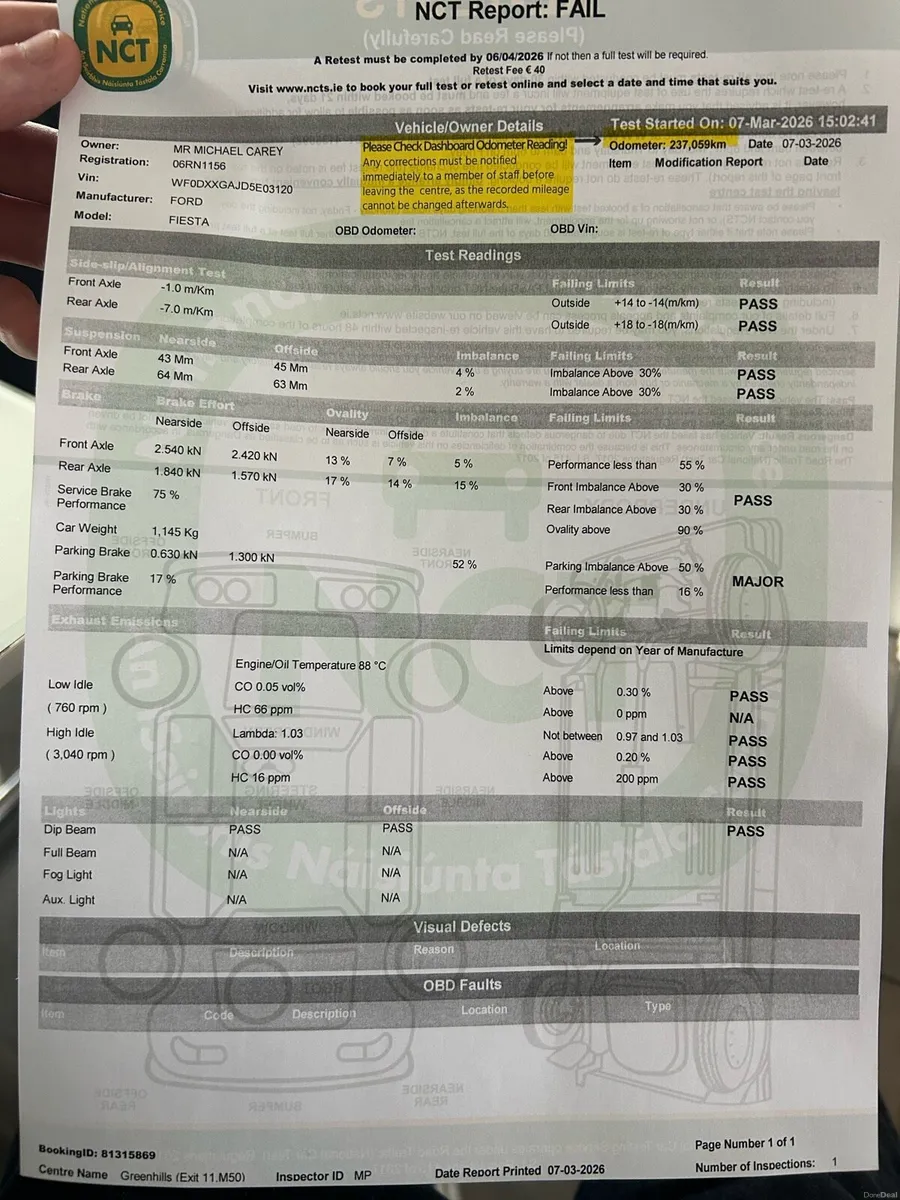 Ford Fiesta 2006 1.25 (ST Seats) - Image 4