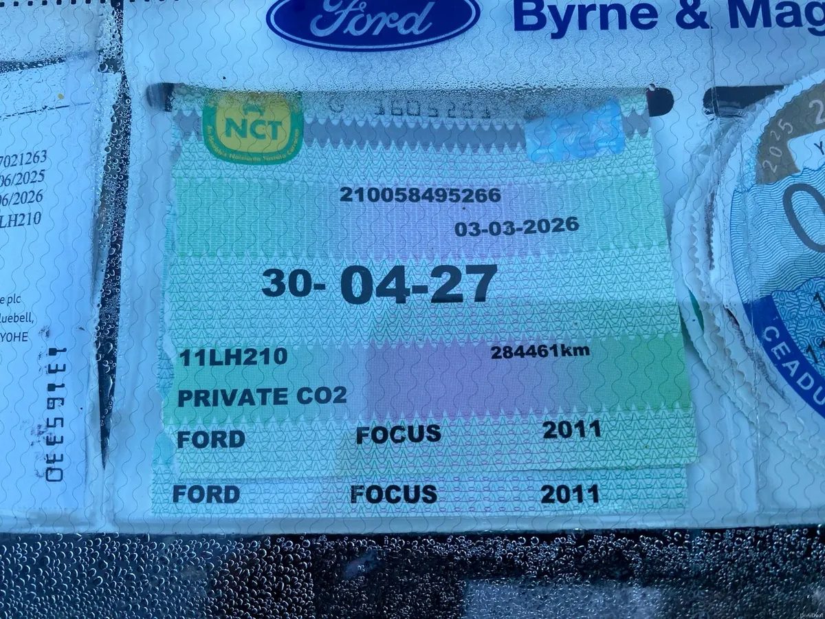2011 FORD FOCUS 1.6 TDCI……JUST NCTD - Image 2