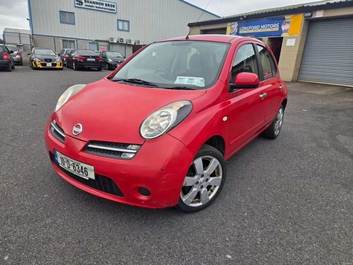 NISSAN Micra 2010 Red Automatic 1.2 Petrol - Image 2