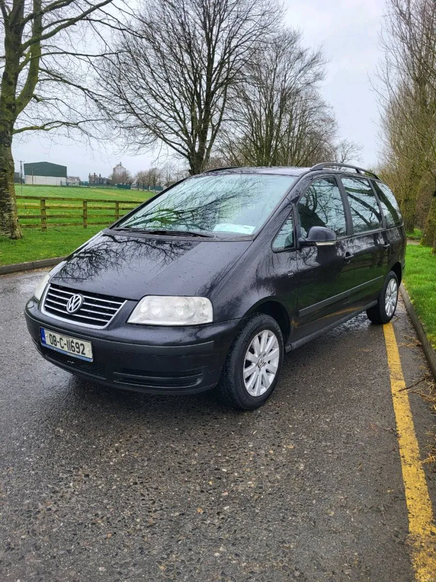 CHEAP 7 SEATER VOLKSWAGON SHARAN DSL NEW NCT 03/27 - Image 1