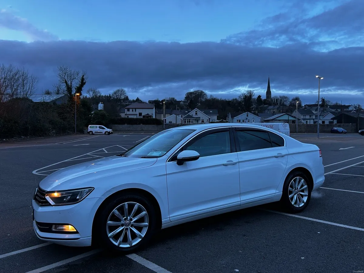 151 VW Passat 1.6 TDi Just Passed NCT Cheap Tax - Image 4