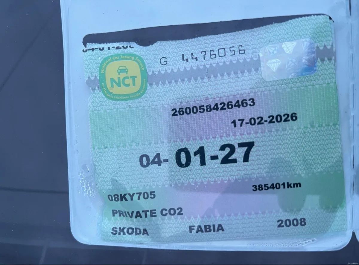 Skoda Fabia 1.2 NCT 01/27 - Image 3