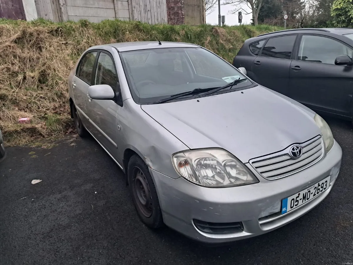 2005 Toyota Corolla 1.4 – Project/Spares or Repair - Image 2