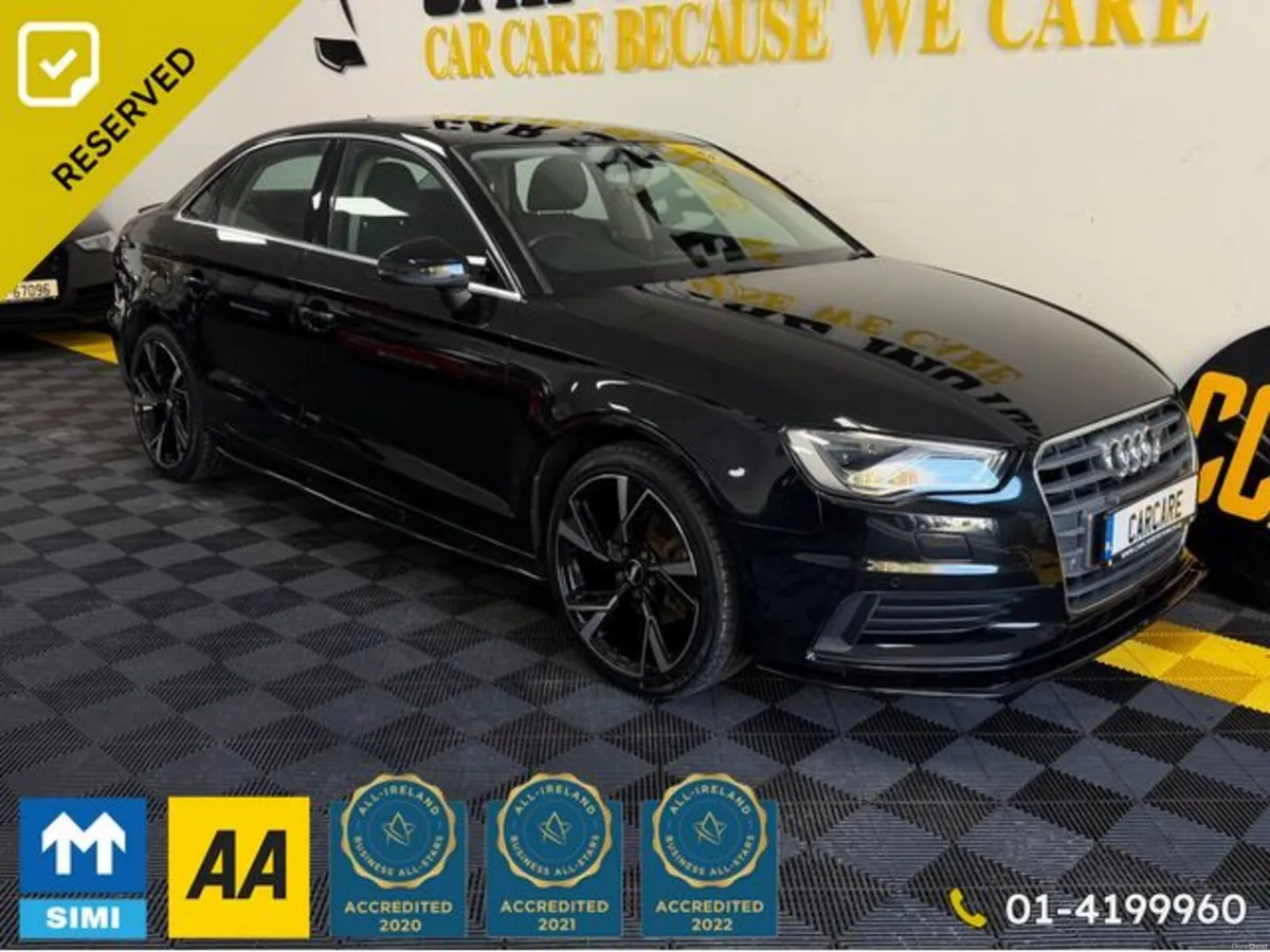 Audi A3 2015 A3 Saloon Automatic Upgraded Alloys & - Image 1