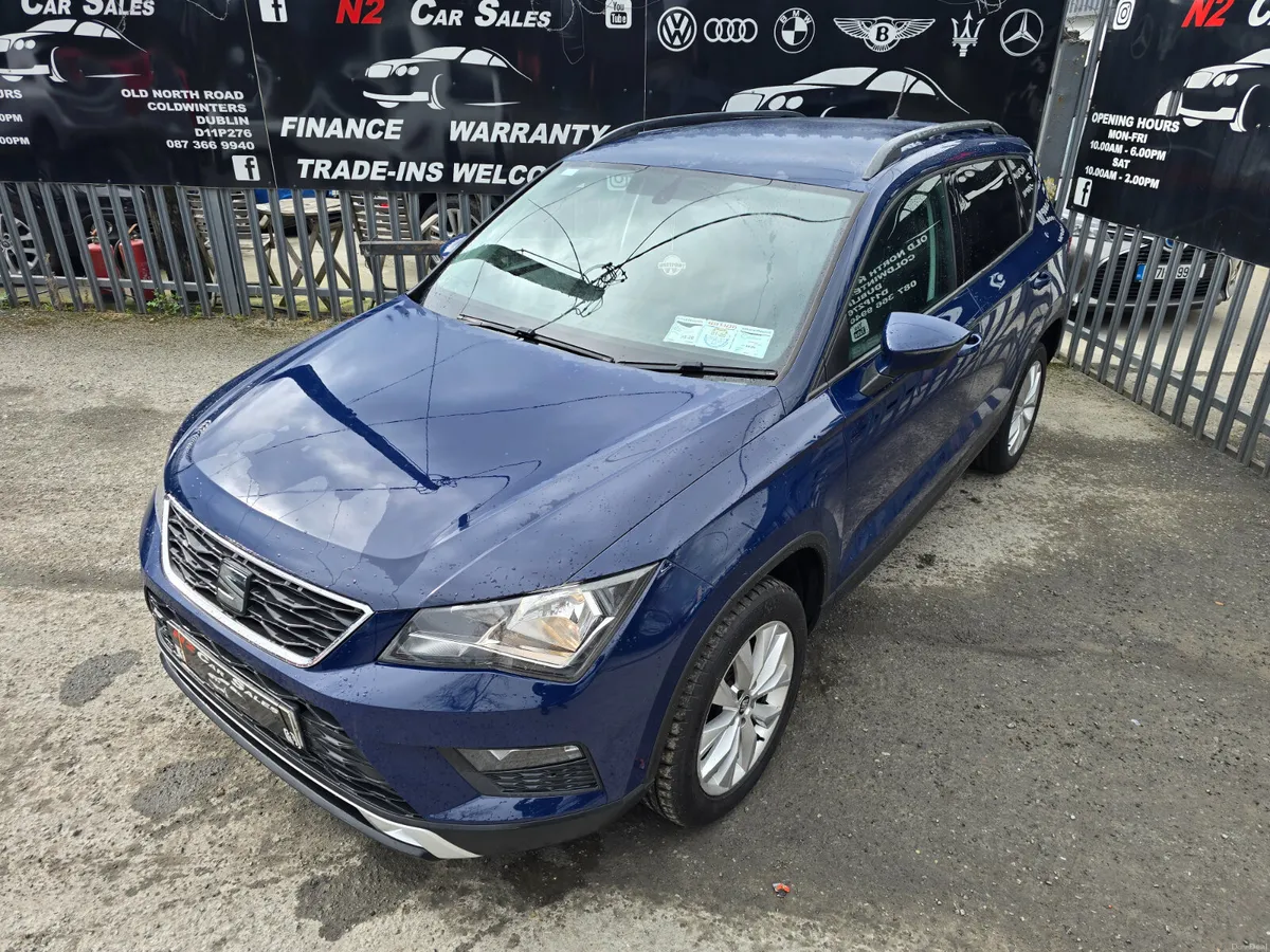 172 SEAT Ateca 1.6tdi, NEW NCT, WARRANTY - Image 4